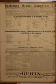 Página do jornal O Nordeste de março de 1952