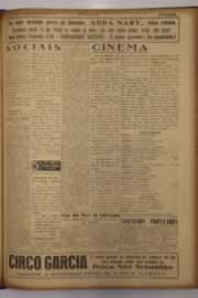 Página do jornal O Nordeste de março de 1952