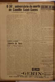 Página do jornal O Nordeste de março de 1952