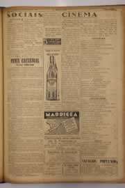 Página do jornal O Nordeste de março de 1952