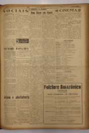 Página do jornal O Nordeste de abril de 1952