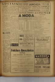 Página do jornal O Nordeste de abril de 1952