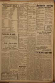 Página do jornal O Nordeste de abril de 1952