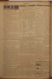 Página do jornal O Nordeste de abril de 1952