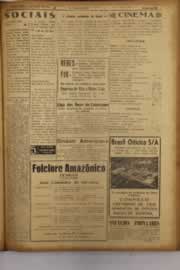 Página do jornal O Nordeste de abril de 1952