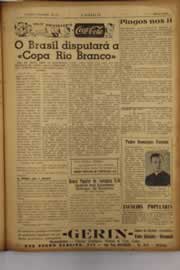 Página do jornal O Nordeste de abril de 1952