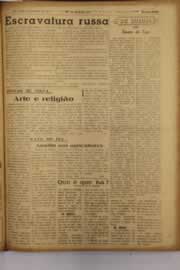 Página do jornal O Nordeste de abril de 1952