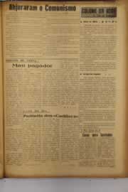 Página do jornal O Nordeste de maio de 1952