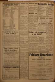 Página do jornal O Nordeste de maio de 1952