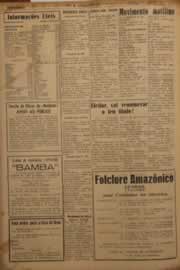 Página do jornal O Nordeste de maio de 1952