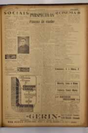 Página do jornal O Nordeste de maio de 1952