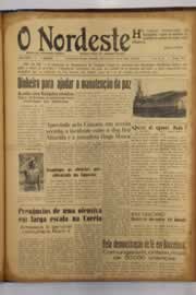 Página do jornal O Nordeste de maio de 1952