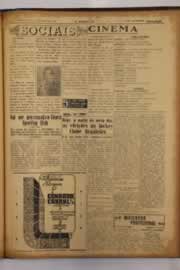 Página do jornal O Nordeste de maio de 1952