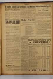 Página do jornal O Nordeste de maio de 1952