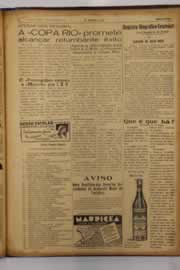 Página do jornal O Nordeste de junho de 1952