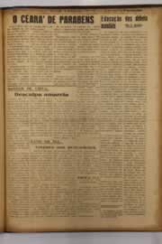 Página do jornal O Nordeste de junho de 1952