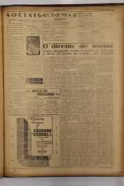 Página do jornal O Nordeste de junho de 1952