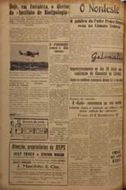 Página do jornal O Nordeste de junho de 1952