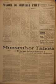 Página do jornal O Nordeste de junho de 1952