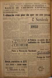Página do jornal O Nordeste de junho de 1952