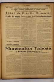 Página do jornal O Nordeste de junho de 1952