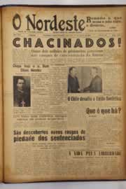 Página do jornal O Nordeste de junho de 1952