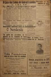 Página do jornal O Nordeste de junho de 1952
