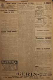 Página do jornal O Nordeste de junho de 1952