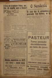 Página do jornal O Nordeste de julho de 1952