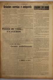 Página do jornal O Nordeste de julho de 1952
