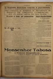 Página do jornal O Nordeste de julho de 1952