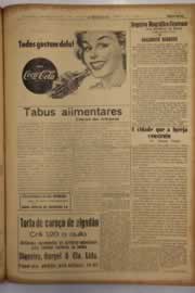 Página do jornal O Nordeste de agosto de 1952