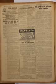 Página do jornal O Nordeste de setembro de 1952
