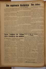 Página do jornal O Nordeste de setembro de 1952
