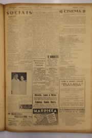 Página do jornal O Nordeste de setembro de 1952