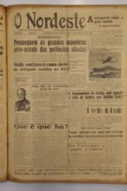 Página do jornal O Nordeste de setembro de 1952