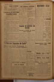 Página do jornal O Nordeste de setembro de 1952