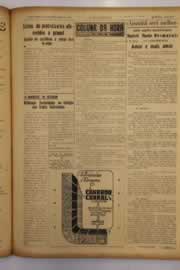 Página do jornal O Nordeste de setembro de 1952