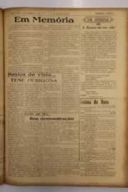 Página do jornal O Nordeste de setembro de 1952