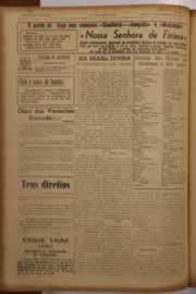 Página do jornal O Nordeste de outubro de 1952
