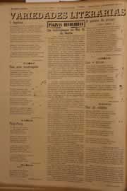 Página do jornal O Nordeste de fevereiro de 1953