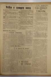 Página do jornal O Nordeste de fevereiro de 1953