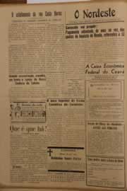 Página do jornal O Nordeste de fevereiro de 1953