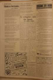 Página do jornal O Nordeste de fevereiro de 1953