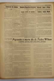 Página do jornal O Nordeste de fevereiro de 1953