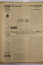 Página do jornal O Nordeste de fevereiro de 1953