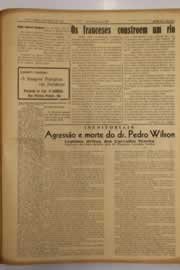 Página do jornal O Nordeste de março de 1953