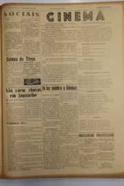 Página do jornal O Nordeste de março de 1953