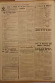 Página do jornal O Nordeste de março de 1953
