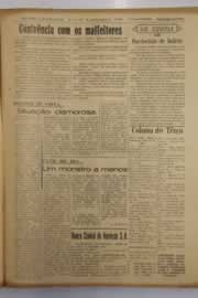 Página do jornal O Nordeste de março de 1953
